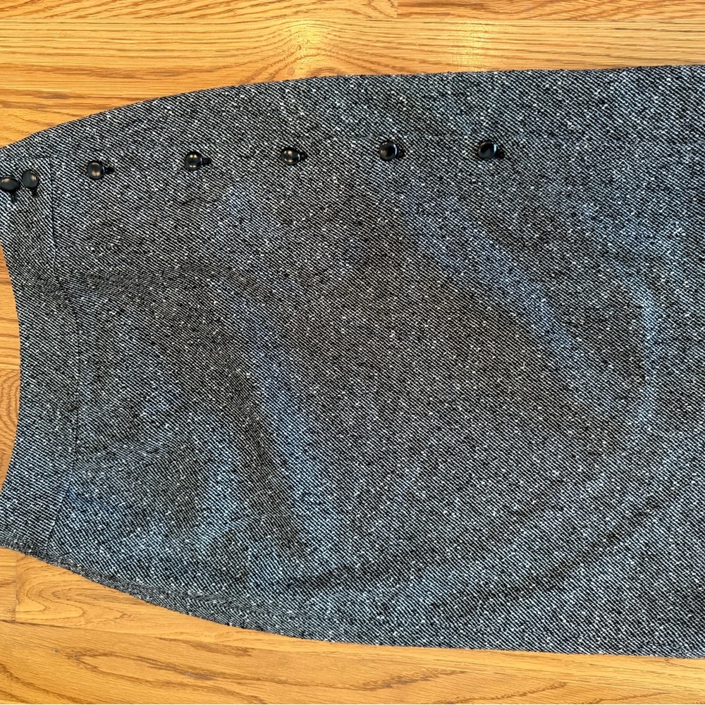 Talbots Charcoal Pencil Skirt